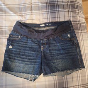 Gap maternity Jean shorts